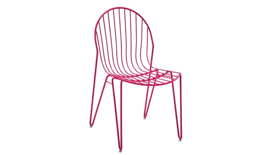 920 - Lüks Ludan Metal Ayaklı Sandalye