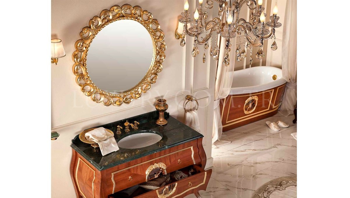 Lüks Lunera Klasik Мебель для ванной комнаты Takımı - 2