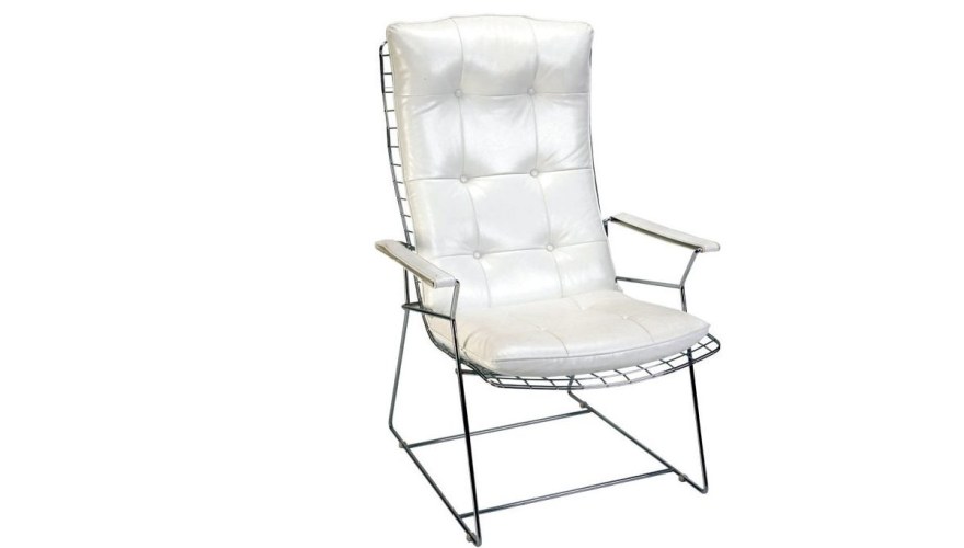 920 - Lüks Makem Uzun Metal Ayaklı Sandalye