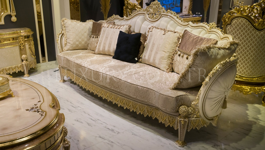 Lüks Melina Classic Sofa Set - 1