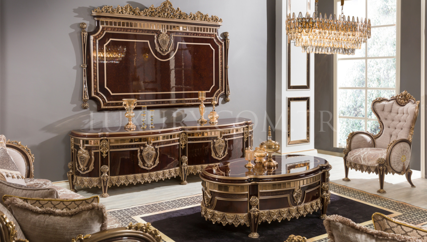 Lüks Melina Kahverengi Tv Ünitesi - 1101