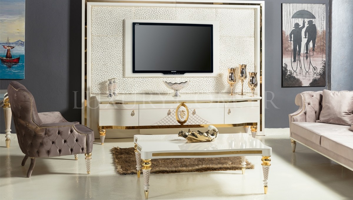 1027 - Lüks Virena Luxury TV Ünitesi