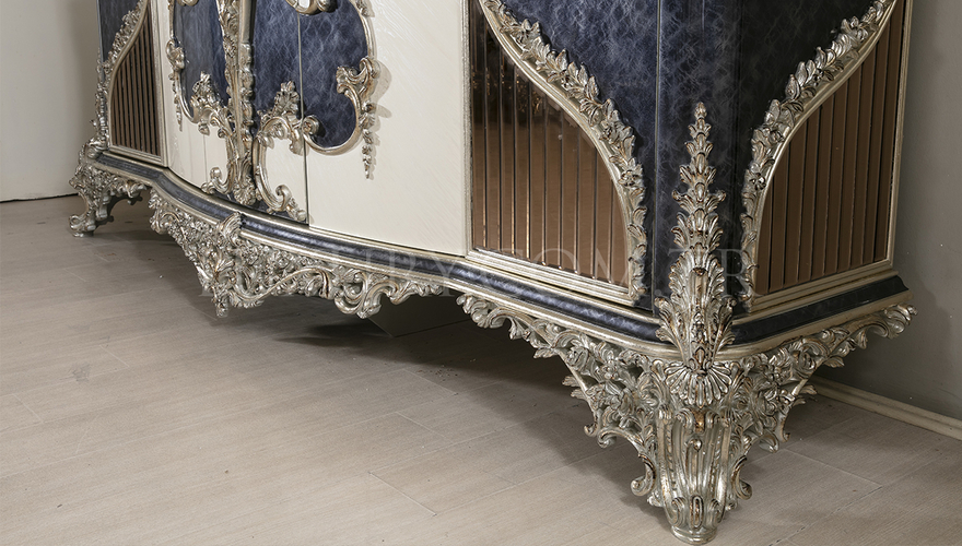 Lüks Mercan Klasik Yemek Odası - 8