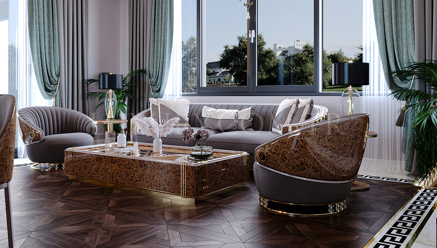 Lüks Mesina Ensemble de canapé de luxe - 3