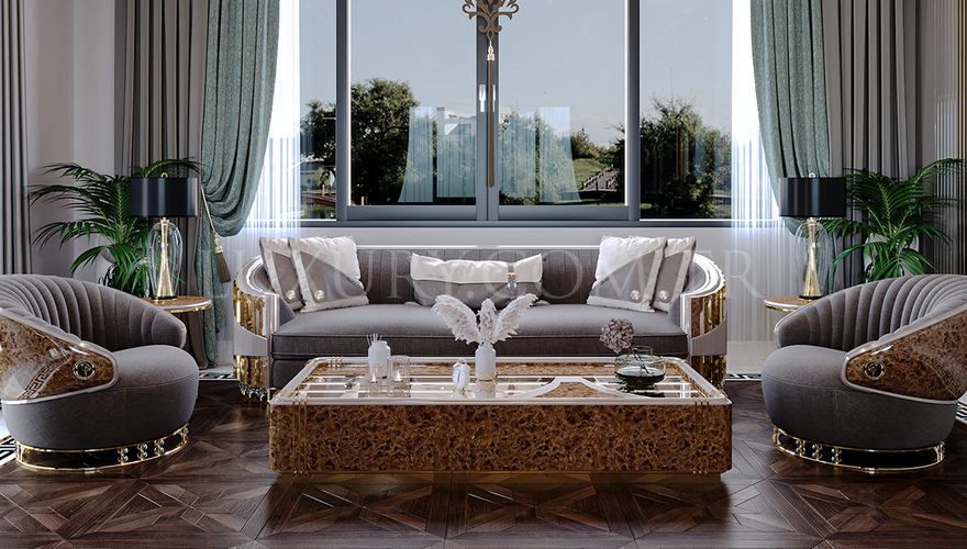 Lüks Mesina Ensemble de canapé de luxe - 2