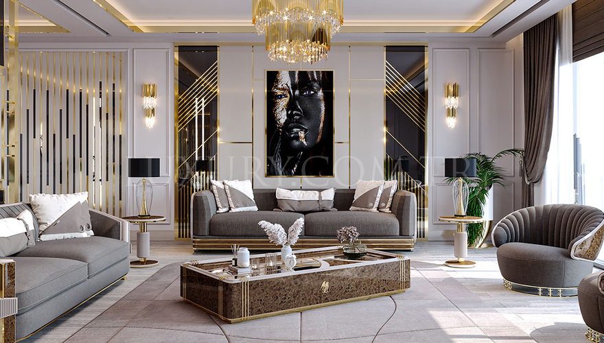 Lüks Mesina Ensemble de canapé de luxe - 8