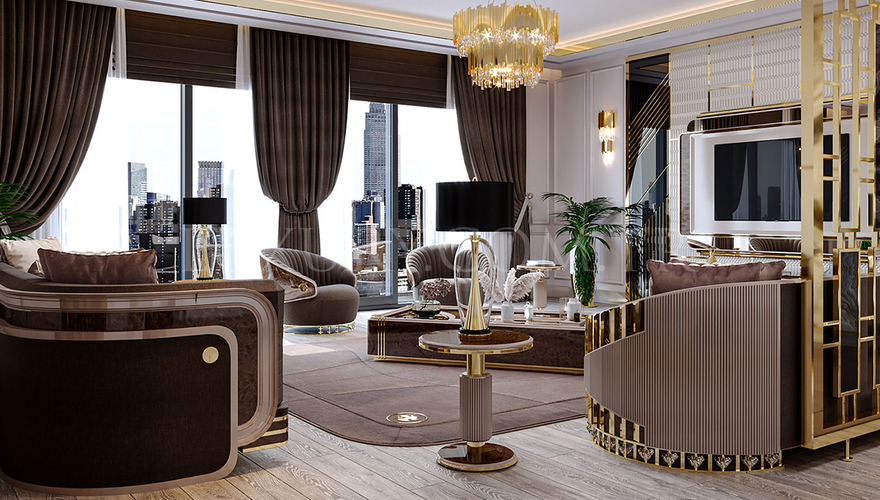 Lüks Mesina Ensemble de canapé de luxe - 10