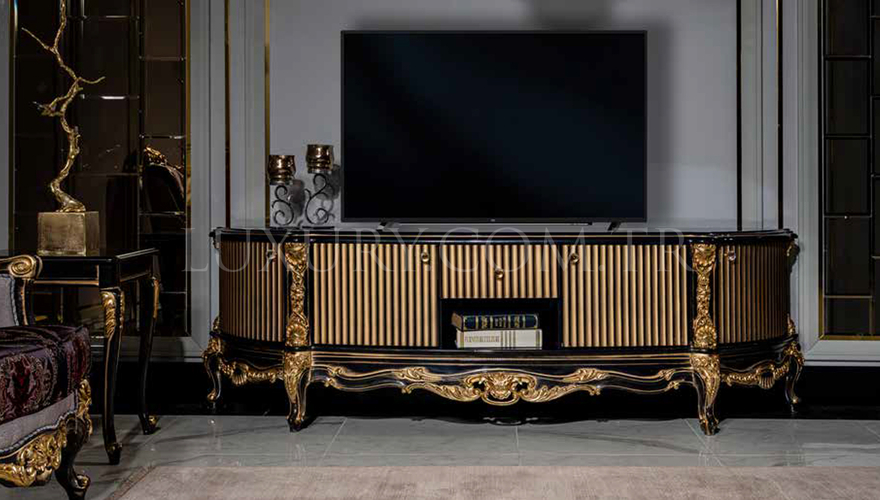 Lüks Mia Klasik TV Sehpası - 1078