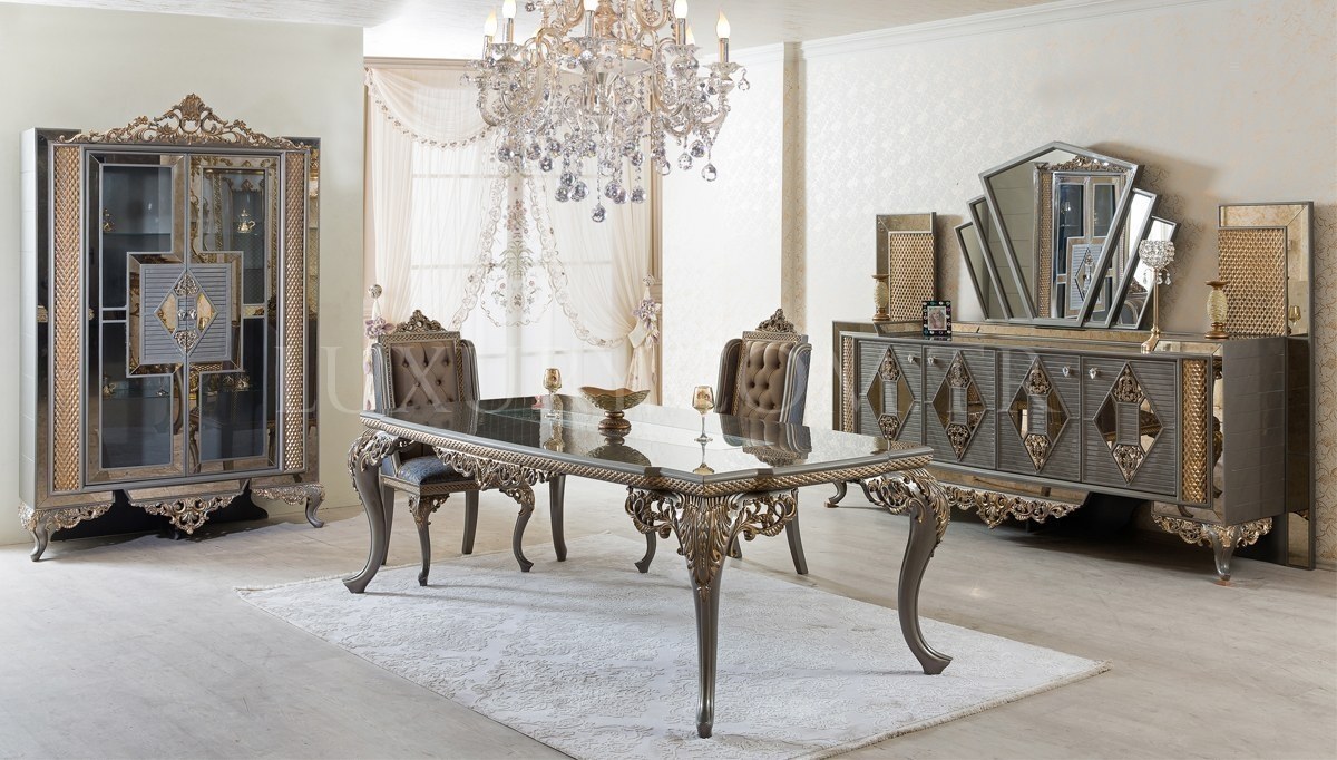 865 - Lüks Milanos Art Deco Yemek Odası