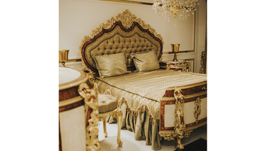 Lüks Miresa Klasik Yatak Odası - Thumbnail