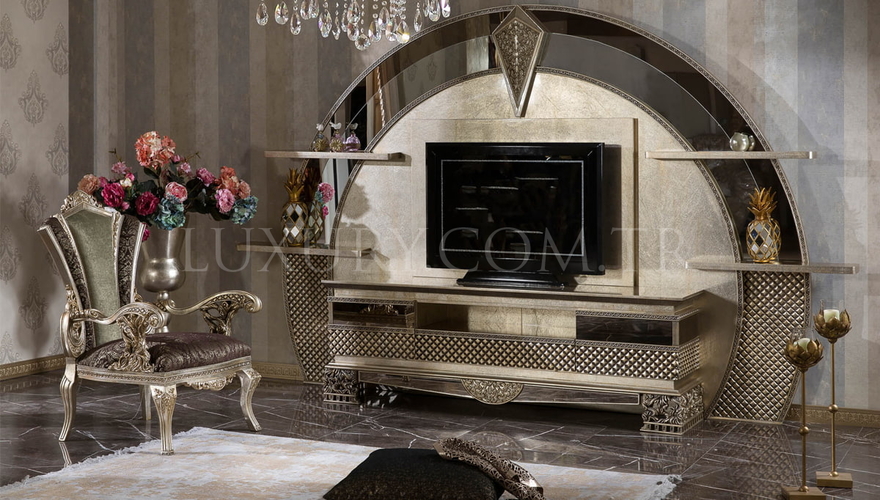 Lüks Navona Klasik Koltuk Takımı - 11