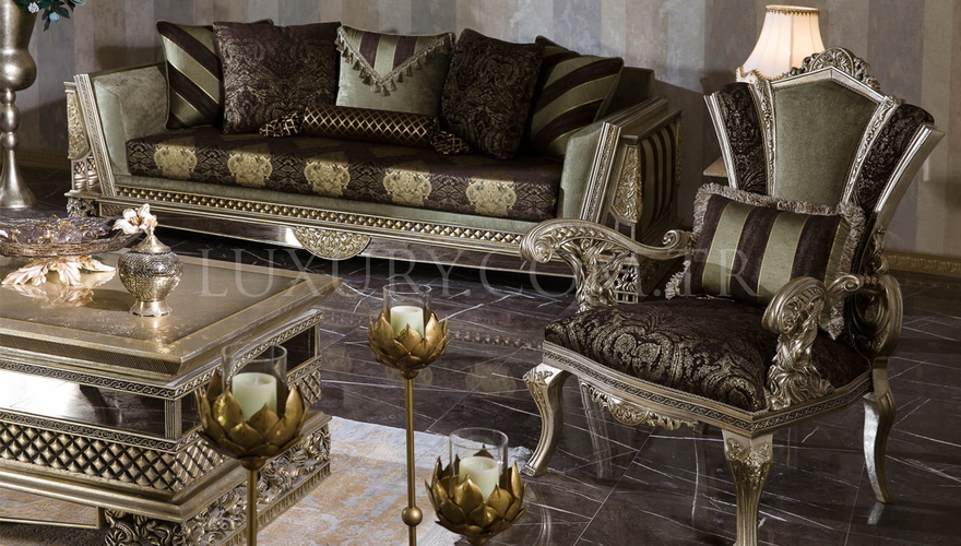 Lüks Navona Klasik Koltuk Takımı - 2