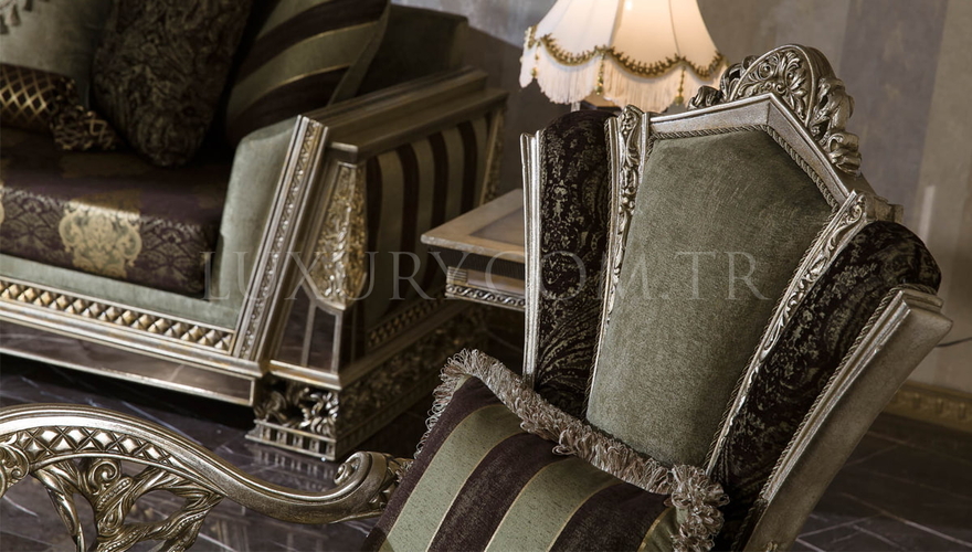 Lüks Navona Klasik Koltuk Takımı - 3