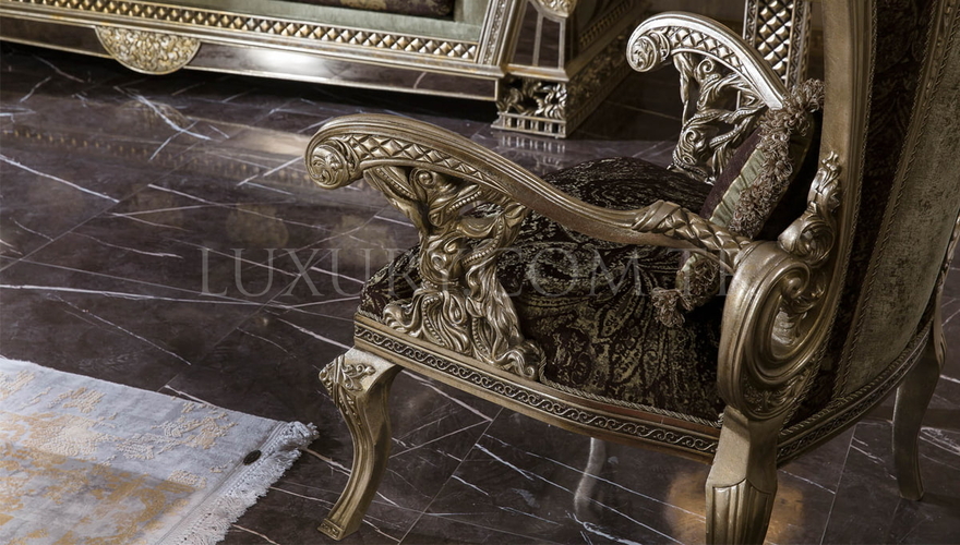 Lüks Navona Klasik Koltuk Takımı - 4