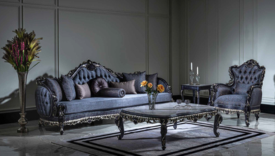 Lüks Neva Klasik Koltuk Takımı - 1078