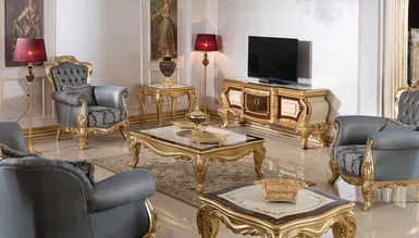Lüks Nevora Klasik TV Sehpası