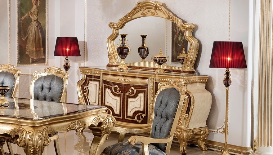 Lüks Nevora Salle à manger classique - 5