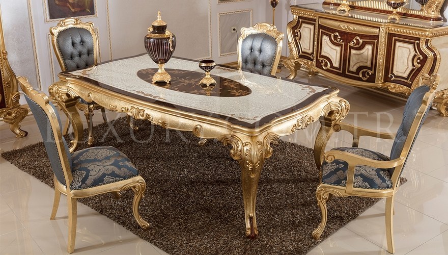 Lüks Nevora Salle à manger classique - 14