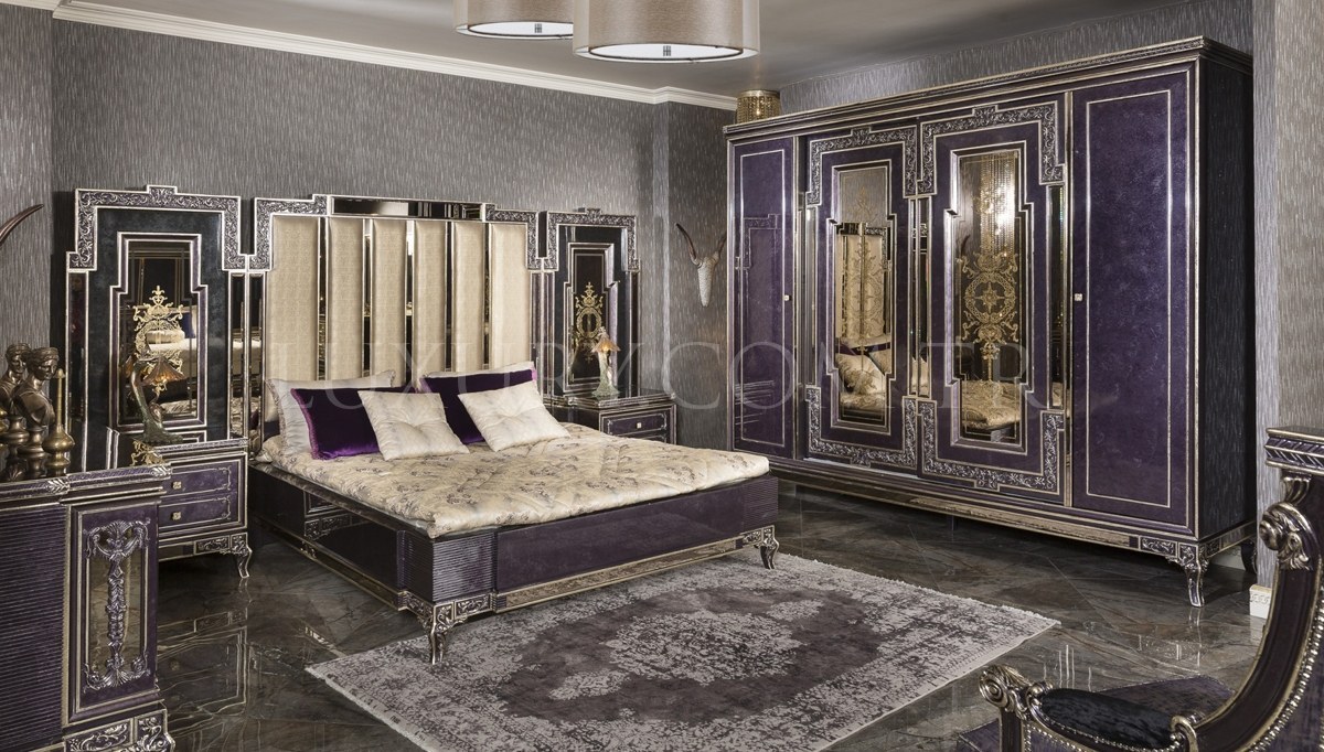 Lüks Nişava Klasik Yatak Odası - 1