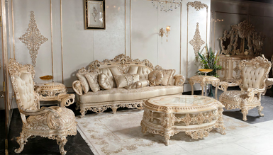 Lüks Ontariyo Klasik Koltuk Takımı - 865