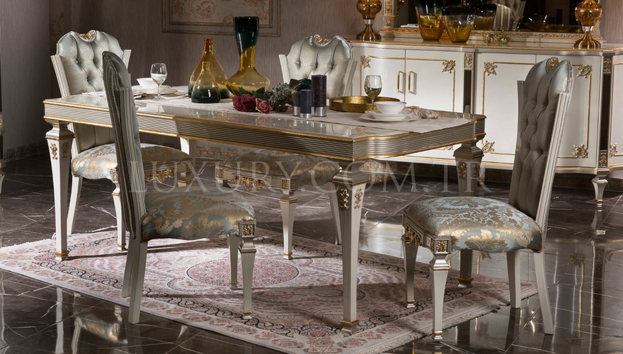 Lüks Osetya Chester Klasik Yemek Odası - 2