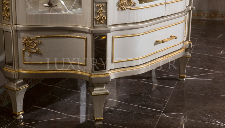 Lüks Osetya Chester Klasik Yemek Odası - 4