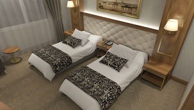 Lüks Oslonas Otel Odası - 