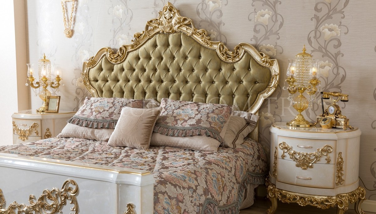 Lüks Ottoman Klasik Yatak Odası - 4