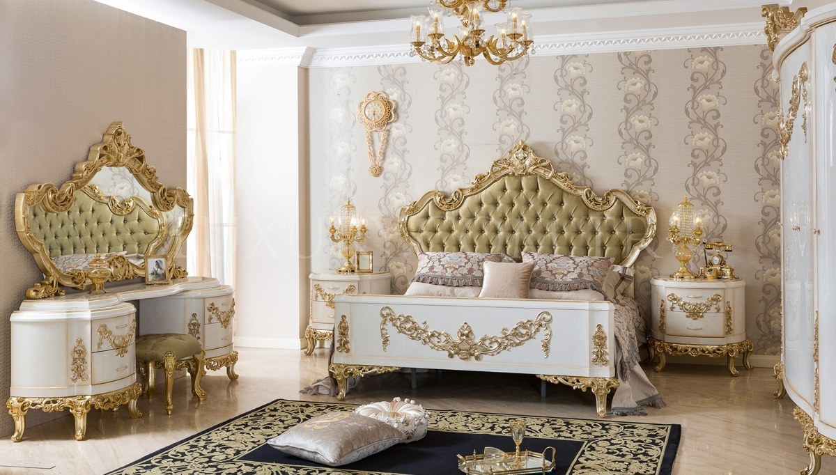 1006 - Lüks Ottoman Klasik Yatak Odası