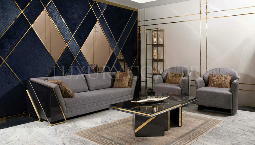 1037 - Lüks Pablona Luxury Koltuk Takımı