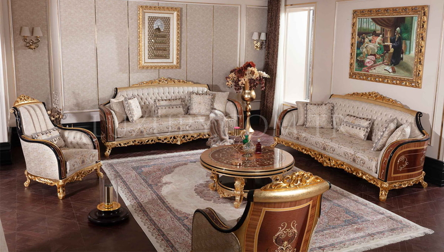 Lüks Panamera Marküteri Классическая Комплект Дивана - 1128