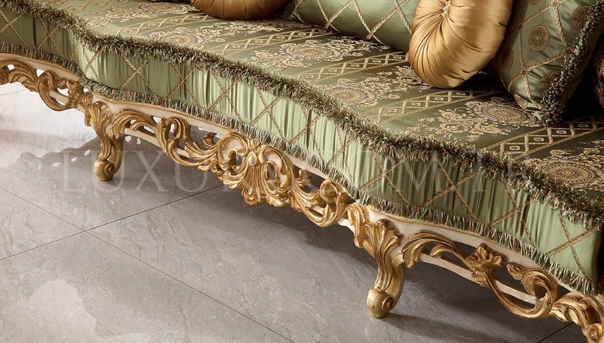 Lüks Pargalı Klasik Koltuk Takımı - 17