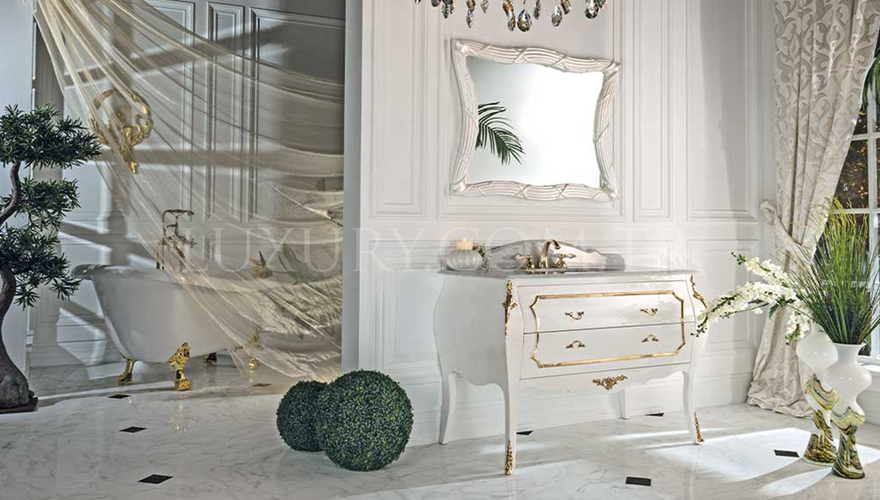 Lüks Perlas Klasik Мебель для ванной комнаты Takımı - 1