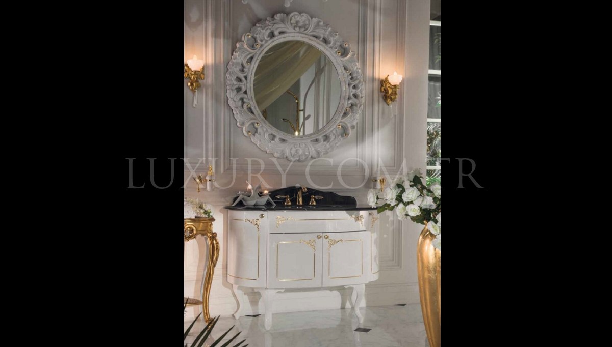 Lüks Pureste Klasik Мебель для ванной комнаты Takımı - 1