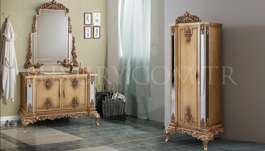 824 - Lüks Real Klasik Banyo Takımı