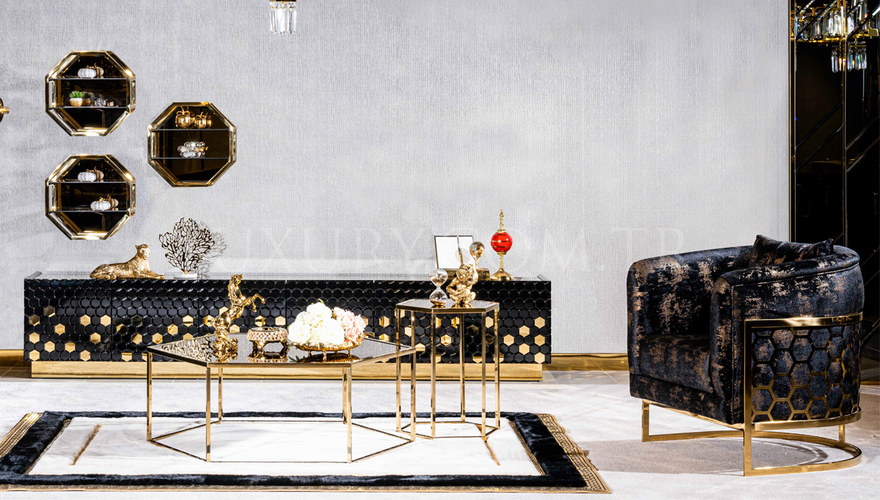 Lüks Reganus Metal TV Ünitesi - 998