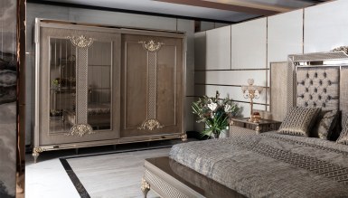 Lüks Rivesa Art Deco Yatak Odası - Thumbnail