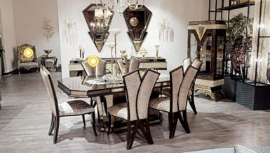 Lüks Romenas Art Deco Yemek Odası - Thumbnail