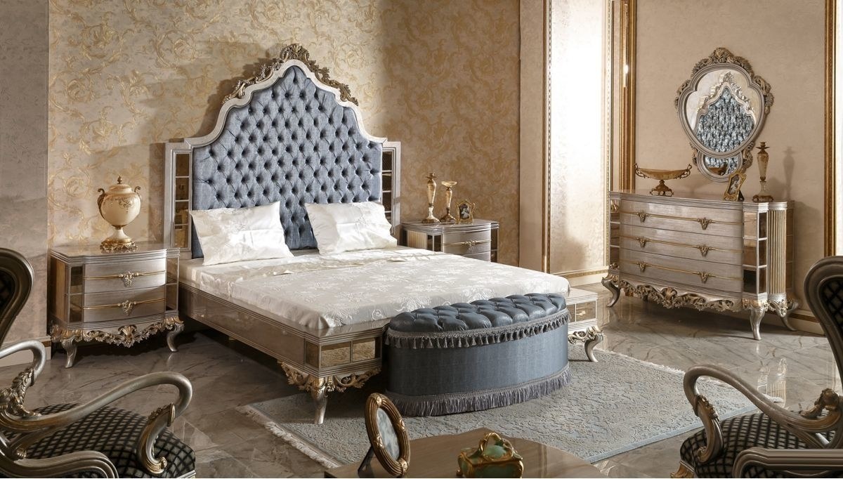 Lüks Ronse Klasik Yatak Odası