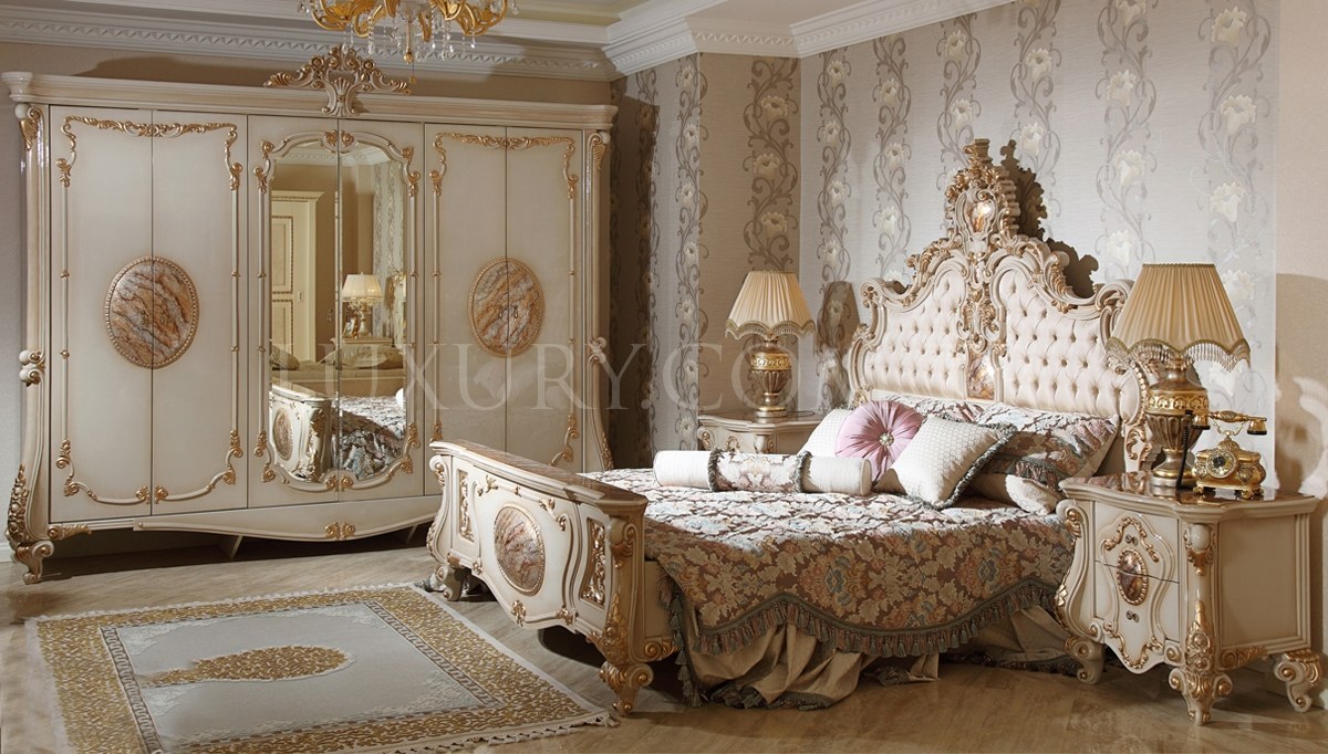 Lüks Rosena Klasik Yatak Odası