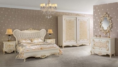 Lüks Roveta Klasik Yatak Odası - Thumbnail
