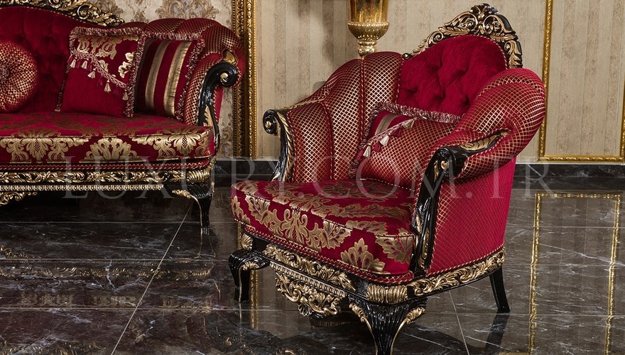 Lüks Sadrazam Ensemble de canapés classiques - 8