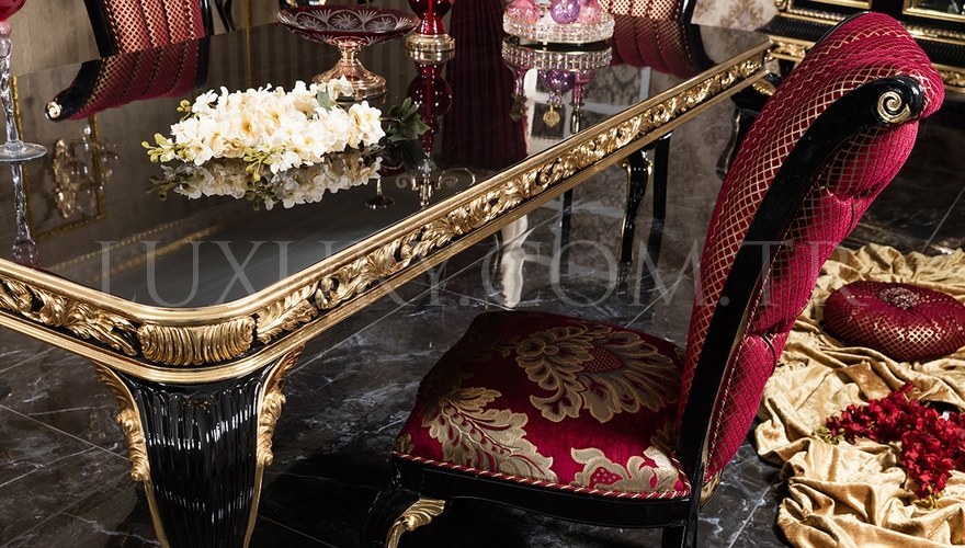 Lüks Sadrazam Salle à manger classique - 12