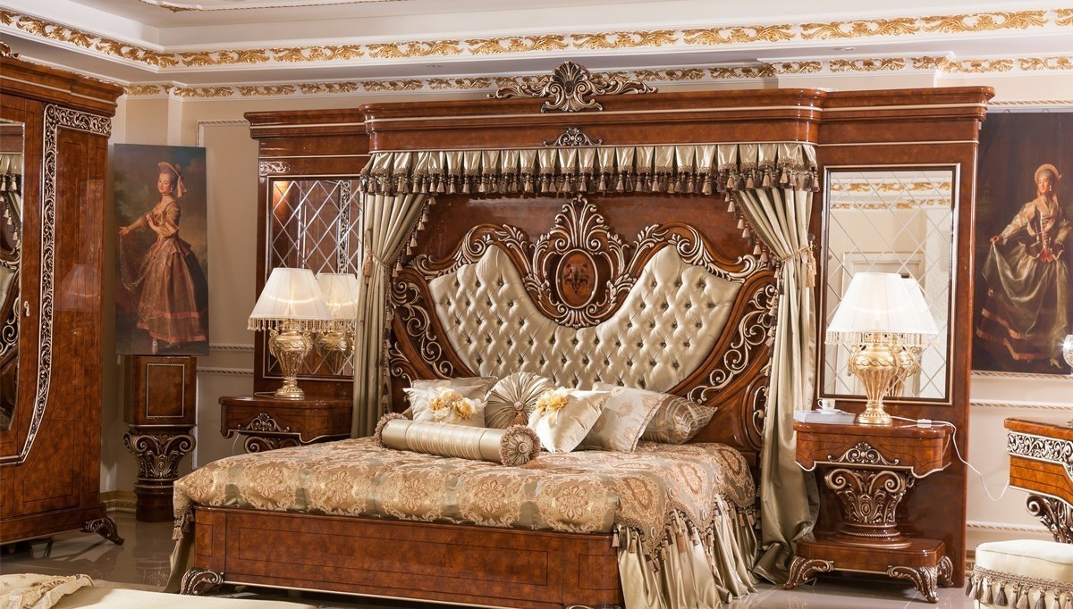 Lüks Safir Klasik Yatak Odası
