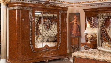 Lüks Safir Klasik Yatak Odası - Thumbnail
