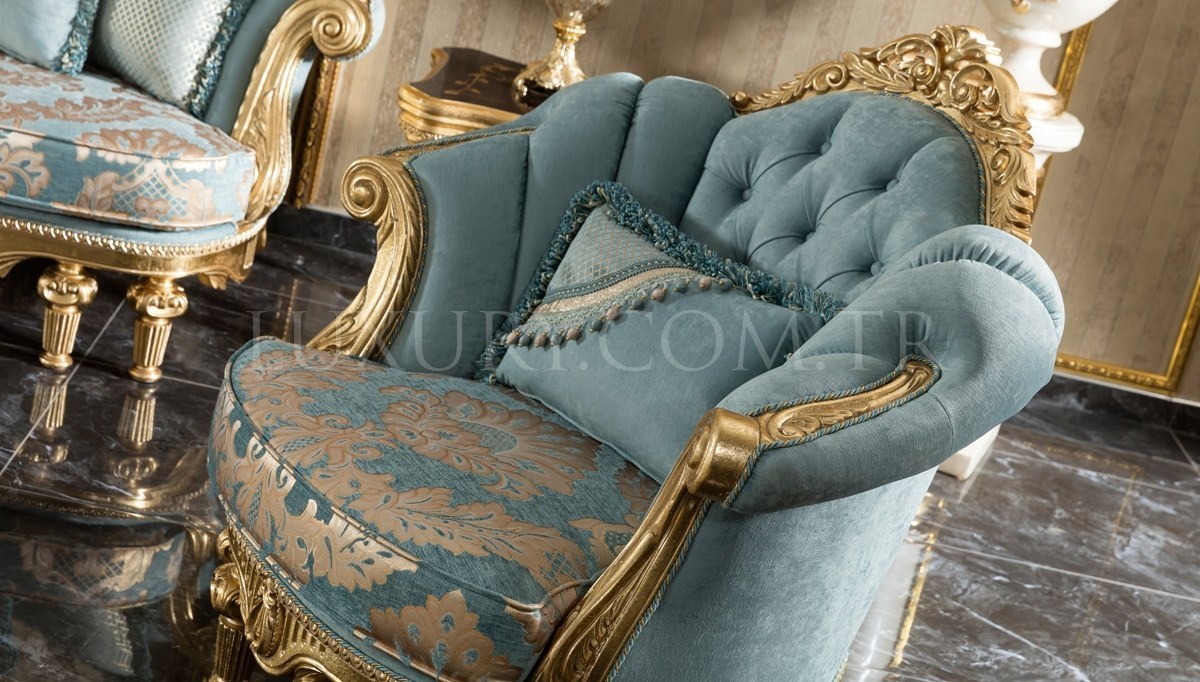 Lüks Şah Ensemble de canapé classique - 12