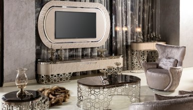 Lüks Şato Metal TV Ünitesi - Thumbnail