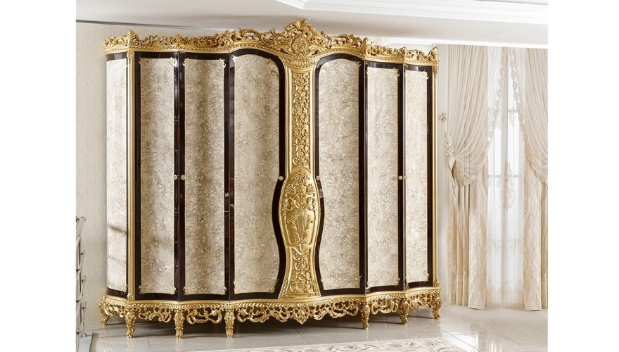 Lüks Şehrazat Lake Oymalı Классическая Cпалньня - 5