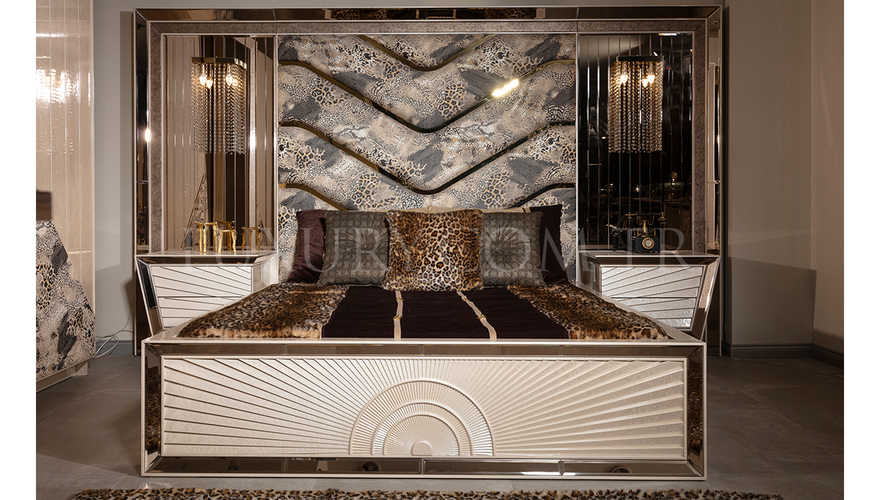 Lüks Sewena Art Deco Yatak Odası - 3