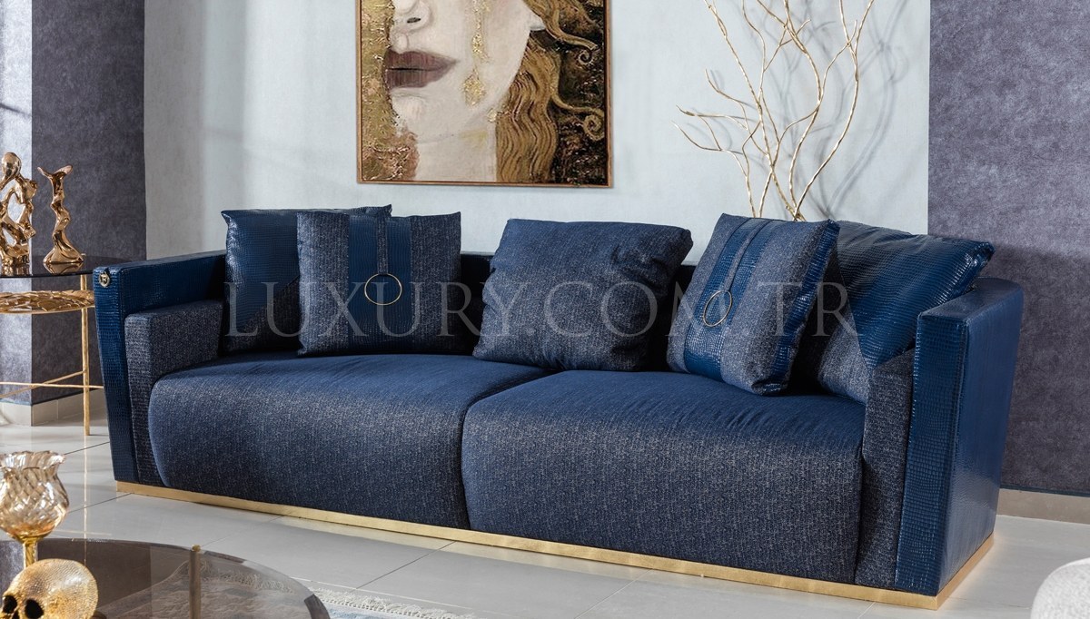 Lüks Sidney Metal Koltuk Takımı - 2